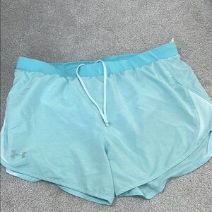 Under Armour Women's Light Blue Athletic Shorts